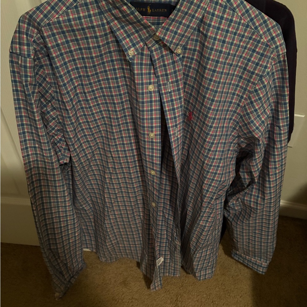 Ralph Lauren Men's Multicolor Plaid Shirt